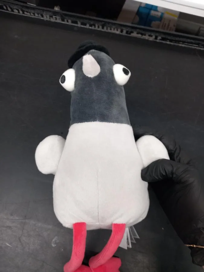 Peluche de pájaro