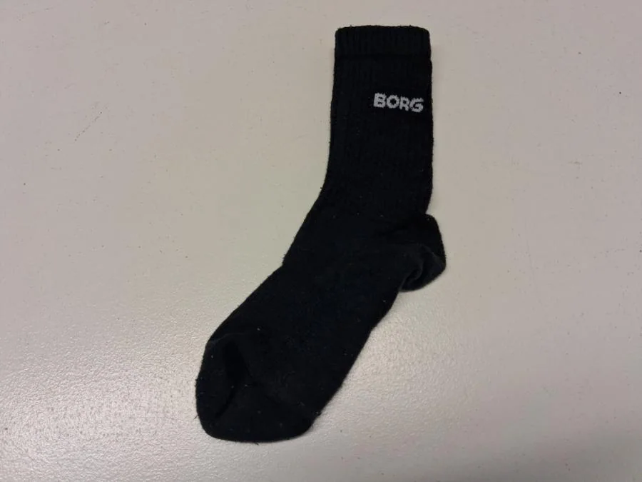Eine einzelne Socke