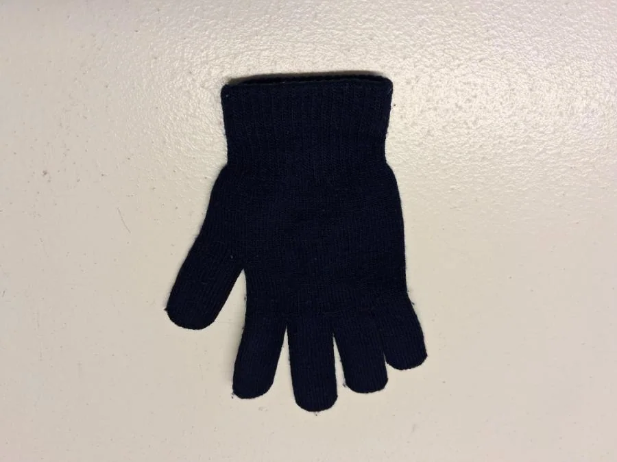Ein einzelner Handschuh