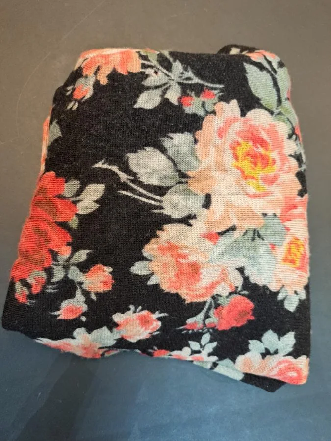 Blumenmuster-Bluse