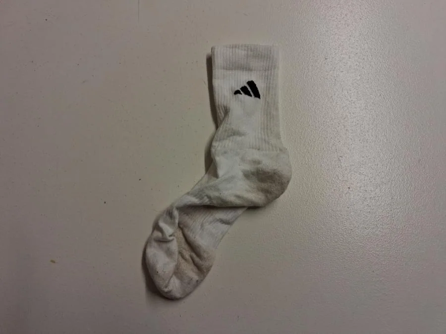 Eine einzelne Socke