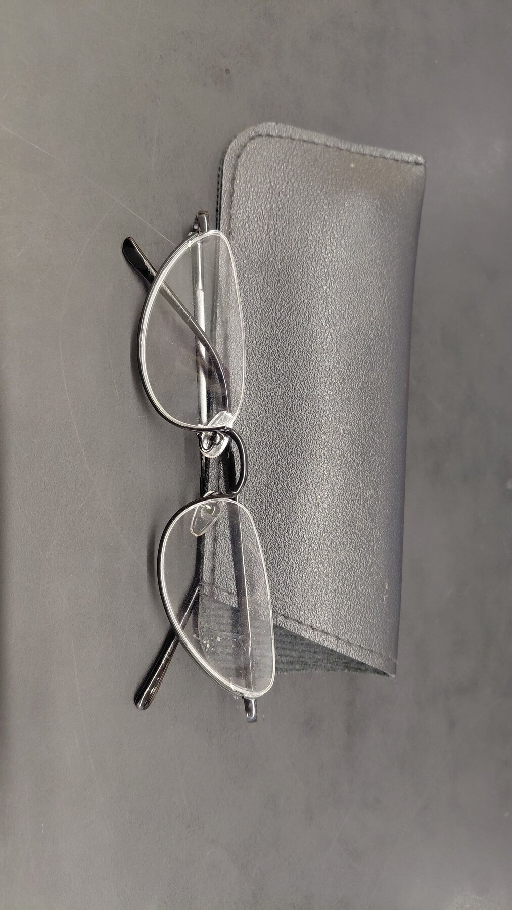 Eyeglasses and Case